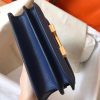 Hermes Mini Constance 18cm Sapphire Epsom Bag - Image 5