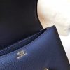 Hermes Mini Constance 18cm Sapphire Epsom Bag - Image 8