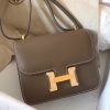 Hermes Mini Constance 18cm Taupe Epsom Bag - Image 7