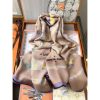 Hermes Nude Cavalcadour Morning Shawl 140cm - Image 4