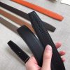 Hermes Etrier Buckle Belt & Black Clemence 32 MM Strap - Image 2