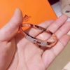 Hermes Rose Gold Small Kelly Bracelet With Diamonds - Image 5
