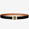 Hermes Mini Constance Belt Buckle & Brown Epsom 24 MM Strap - Image 6