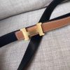 Hermes Mini Constance Belt Buckle & Brown Epsom 24 MM Strap - Image 7