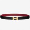 Hermes Mini Constance Belt Buckle & Ruby Epsom 24 MM Strap - Image 6