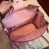 Hermes Pink Clemence Birkin 25cm Handmade Bag - Image 4