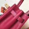 Hermes Ruby Epsom Birkin 30cm Handmade Bag - Image 6