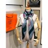 Hermes Black Rocabar Shawl 140cm - Image 2