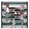 Hermes Black Rocabar Shawl 140cm - Image 6