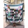 Hermes Black Rocabar Shawl 140cm - Image 7