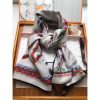 Hermes Beige Robe Du Soir Shawl 140CM - Image 3