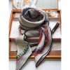 Hermes Beige Robe Du Soir Shawl 140CM - Image 5