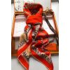Hermes Piment Robe Du Soir Shawl 140CM - Image 8