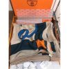 Hermes Etoupe Tout En Carre Shawl 140CM - Image 6