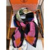 Hermes Black Tout En Carre Shawl 140CM - Image 6