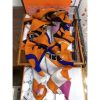 Hermes Orange Tout En Carre Shawl 140CM - Image 7