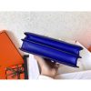Hermes Epsom Constance 24cm Blue Electric Handmade Bag - Image 3