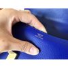 Hermes Epsom Constance 24cm Blue Electric Handmade Bag - Image 6