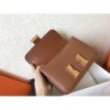 Hermes Epsom Constance 24cm Brown Handmade Bag - Image 5