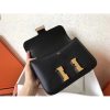 Hermes Epsom Constance 24cm Black Handmade Bag - Image 4