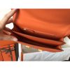 Hermes Epsom Constance 24cm Orange Handmade Bag - Image 4