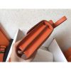 Hermes Epsom Constance 24cm Orange Handmade Bag - Image 5