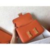 Hermes Epsom Constance 24cm Orange Handmade Bag - Image 8