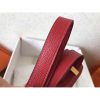 Hermes Epsom Constance 24cm Red Handmade Bag - Image 9