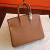Hermes Brown Epsom Birkin 25cm Handmade Bag - Image 5