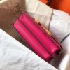 Hermes Epsom Constance 24cm Rose Red Handmade Bag - Image 2