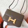 Hermes Epsom Constance 24cm Taupe Handmade Bag - Image 7