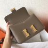 Hermes Epsom Constance 24cm Taupe Handmade Bag - Image 8