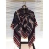 Hermes Grey H Imprimeur Fou Couvertures d'Ex-Libris Shawl 140cm - Image 6