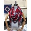 Hermes Red H Imprimeur Fou Couvertures d'Ex-Libris Shawl 140cm - Image 7