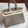 Hermes Etoupe Epsom Birkin 25cm Handmade Bag - Image 2
