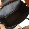 Hermes Black Epsom Birkin 25cm Handmade Bag - Image 9