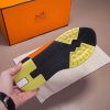 Hermes White/Orange Rapid Sneakers - Image 7