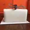 Hermes White Epsom Constance Elan 25cm Bag - Image 4