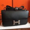 Hermes Black Epsom Constance Elan 25cm Bag - Image 4