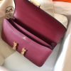 Hermes Bordeaux Epsom Constance Elan 25cm Bag - Image 6