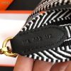 Hermes Sangle Cavale 50 mm Bag Strap White/Black - Image 4