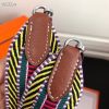 Hermes Sangle Cavale 50 mm Bag Strap Yellow/Red - Image 3