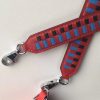 Hermes Red Tressage Cuir 25 MM Bag Strap - Image 5