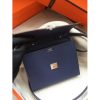 Hermes Sapphire Clic 16 Wallet With Strap - Image 6
