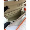 Hermes White Clic 16 Wallet With Strap - Image 4