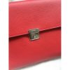 Hermes Red Clic 16 Wallet With Strap - Image 5