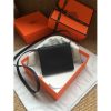 Hermes Black Clic 16 Wallet With Strap - Image 7