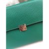 Hermes Green Clic 16 Wallet With Strap - Image 8