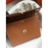 Hermes Brown Clic 16 Wallet With Strap - Image 3
