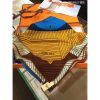 Hermes Yellow Jeu des Omnibus Remix Shawl 140 - Image 4
